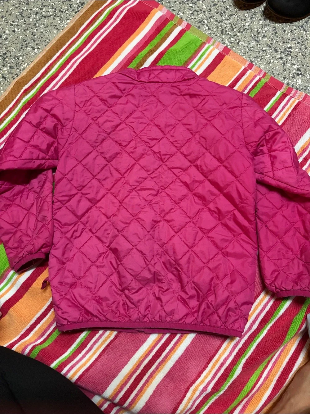 Patagonia Toddler Hot Pink Nano Puff Puffer Jacket